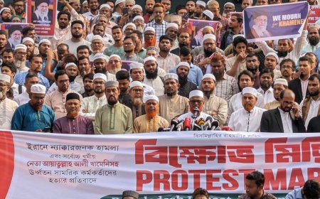 ইরানে যুদ্ধ বন্ধ না হলে জামায়াত বৃহত্তর কর্মসূচির ডাক দেবে : এটিএম আজহার