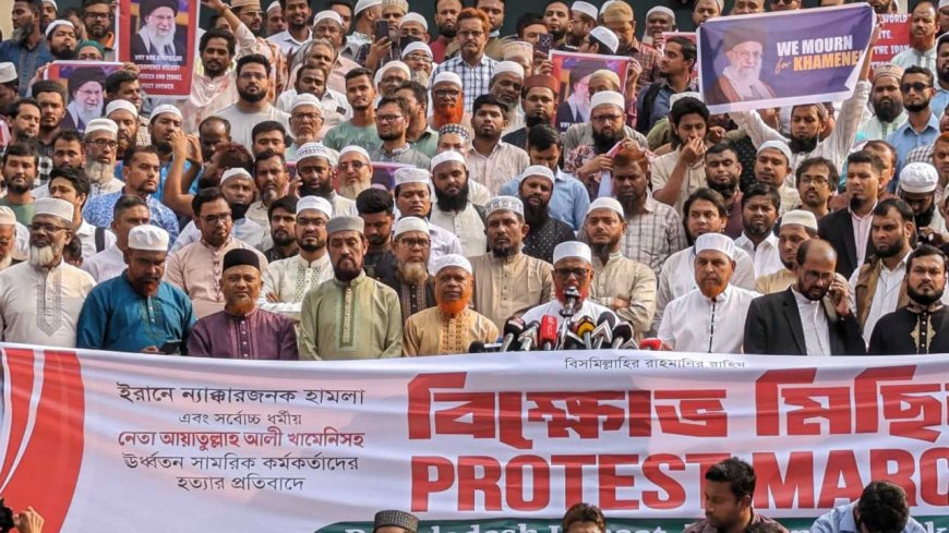 ইরানে যুদ্ধ বন্ধ না হলে জামায়াত বৃহত্তর কর্মসূচির ডাক দেবে : এটিএম আজহার